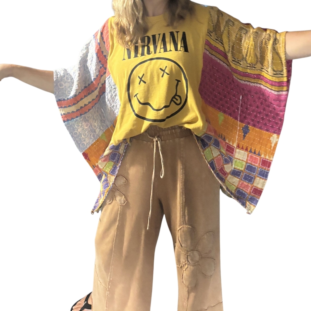 Nirvana Kantha Band Top Fits Sm-XL - Picture 6 of 6